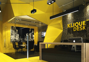 泰国曼谷Kliquedesk办公设计
