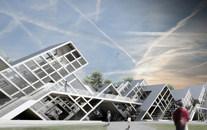 第十三届德国卡塞尔（2012）文献展临时展馆设计方案