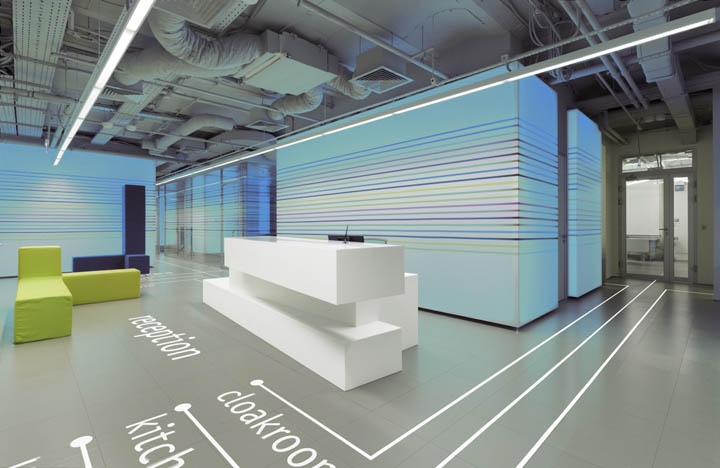 光色艺术空间 阳狮集团俄罗斯办公空间设计