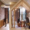 温情演绎 Airbnb波特兰办公空间设计