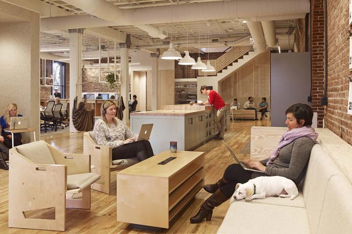温情演绎 Airbnb波特兰办公空间设计