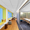 图形装置空间 Viacom纽约总部办公健康中心设计欣赏