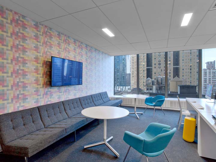 图形装置空间 Viacom纽约总部健康中心设计欣赏