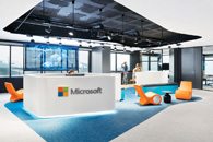 Microsoft微软巴塞罗那办公 前台