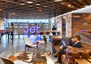 动态空间 美国购物平台Jet.com新泽西总部扩张设计欣赏