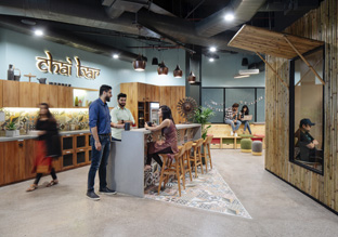 印度风情 Airbnb爱彼迎印度古尔冈办公设计欣赏