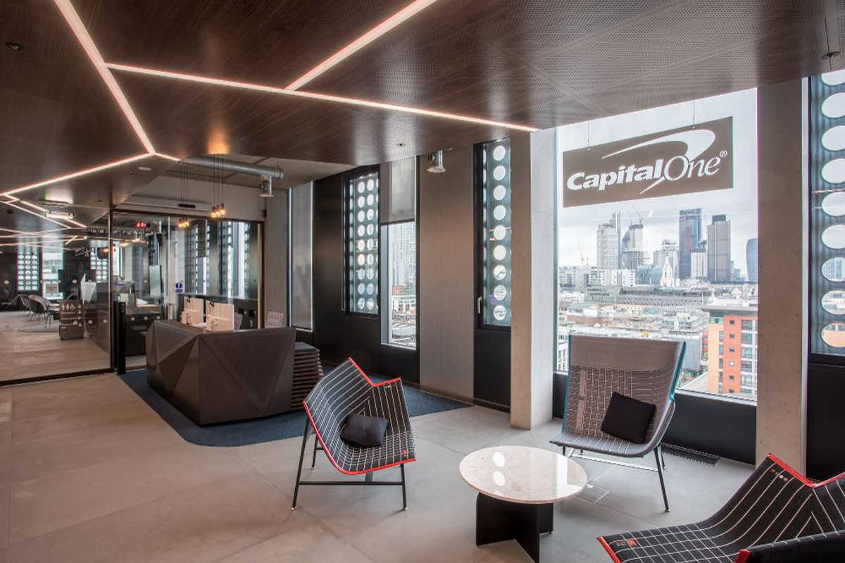 FTVcapital one,big curly 灵动多元 美国第一资本国际集团capital one伦敦办公设计欣赏