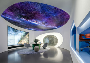 自然与科技感 海太欧林家具北京展厅与办公设计欣赏