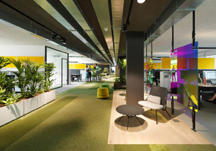 美景入室 德国软件巨头SAP维也纳浪漫办公室设计欣赏