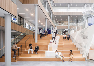 智慧空间 运动品牌ASICS亚瑟士霍夫多普EMEA总部大楼设计欣赏