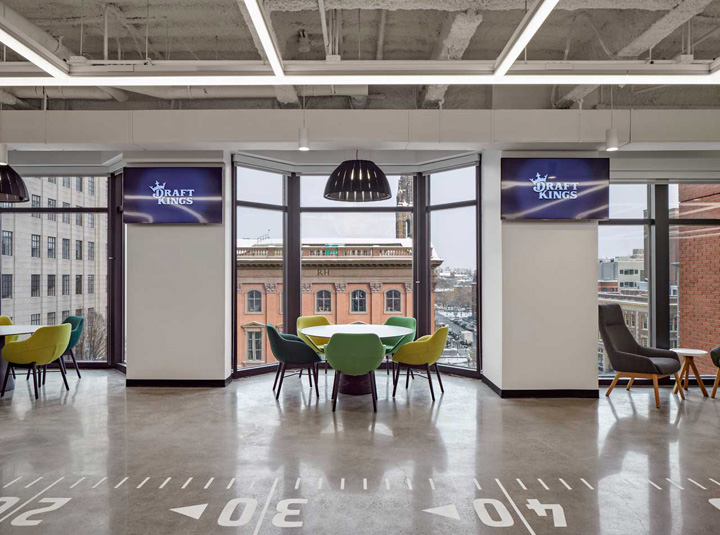 形色空间 美国梦幻体育博彩公司DraftKings波士顿新总部设计欣赏