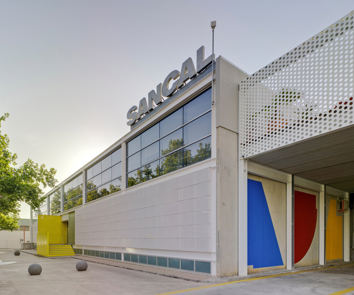 活泼灵动 西班牙家具品牌Sancal总部大楼扩建改造设计欣赏