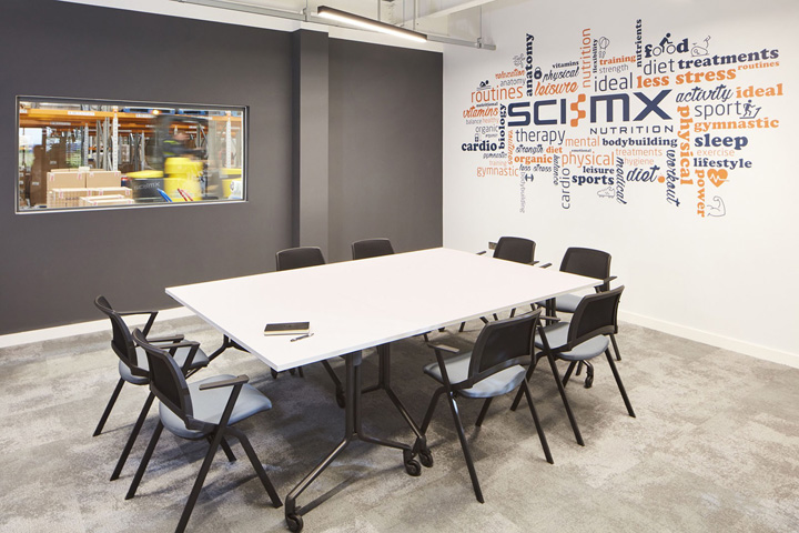 活力动感 运动保健品SCI-MX英国格洛斯特办公设计欣赏