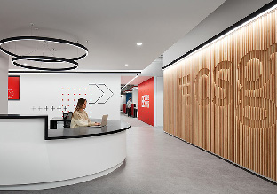 时尚黑白灰 美国CSG系统国际芝加哥办公设计欣赏