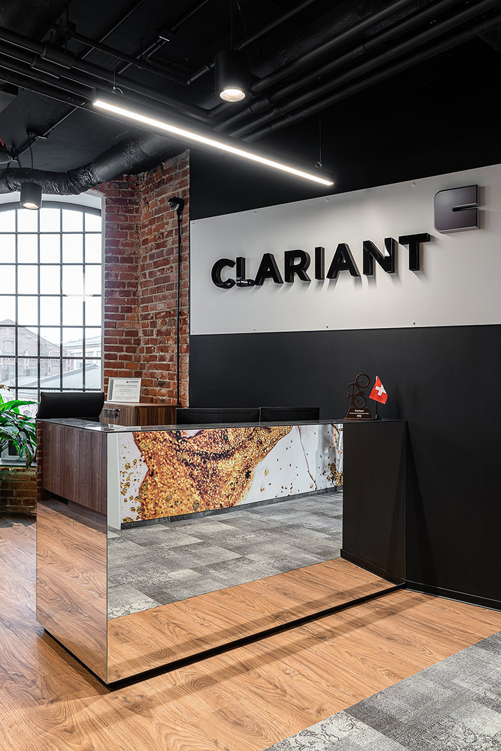 后工业美学风 特种化学品公司Clariant波兰洛兹办公设计欣赏
