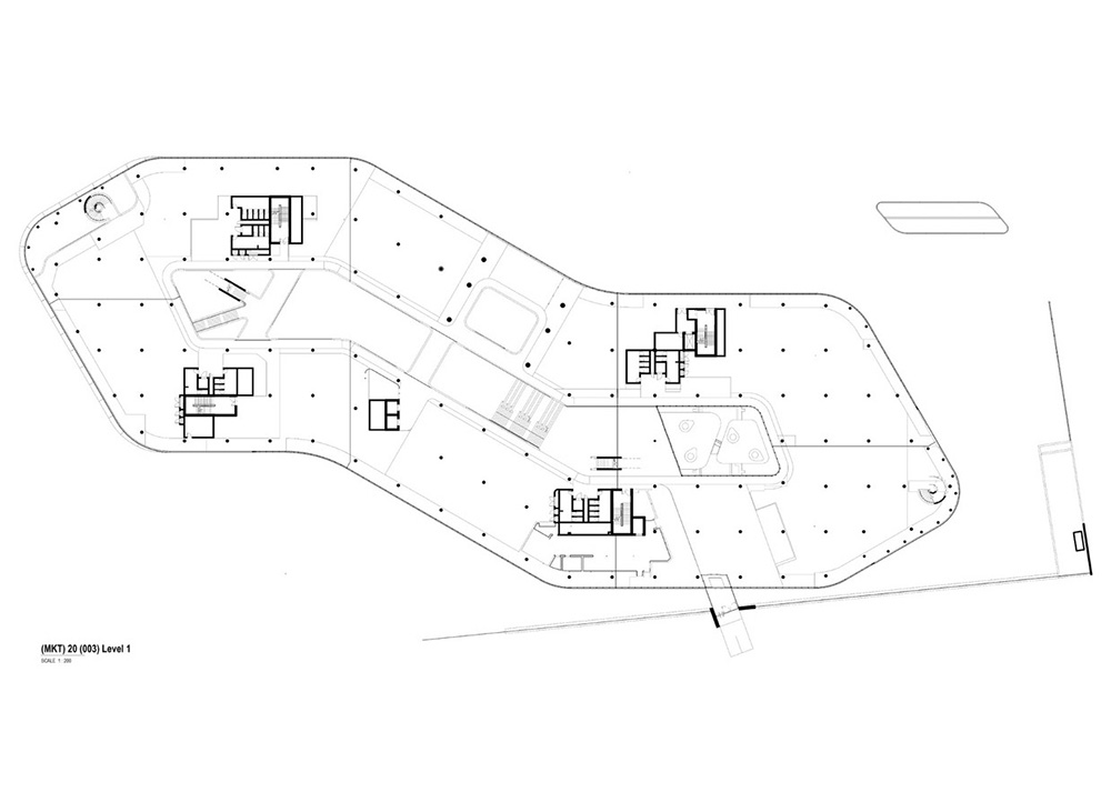 点击浏览大图 婉转流动 南非Capitec银行斯泰伦博斯总部大楼设计欣赏