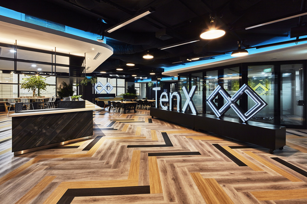 多元社交 金融科技公司TenX新加坡总部办公设计欣赏