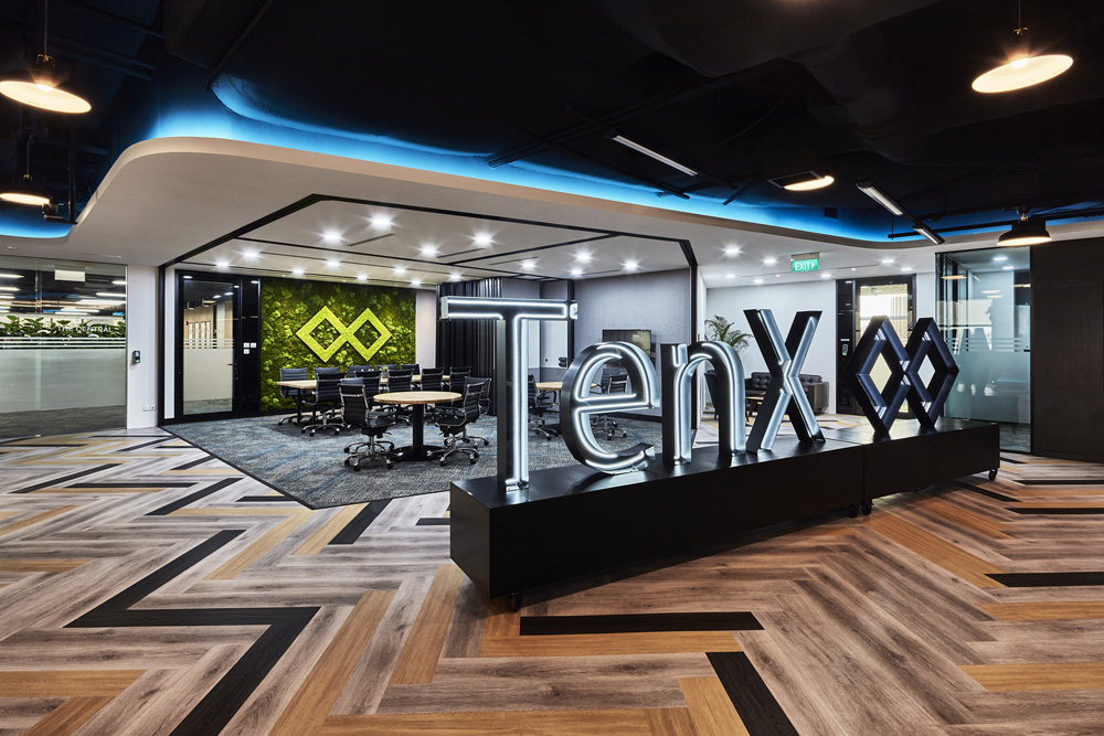 多元社交 金融科技公司TenX新加坡总部办公设计欣赏
