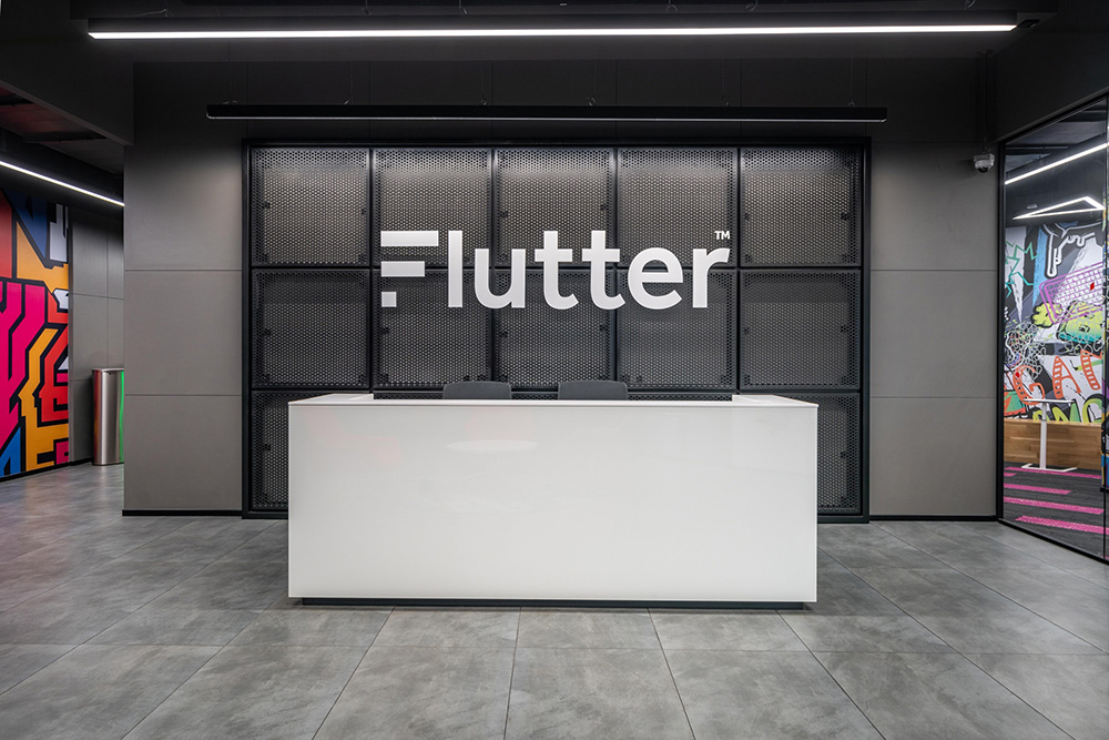 ҵ ʼFlutter EntertainmentӡȰ칫