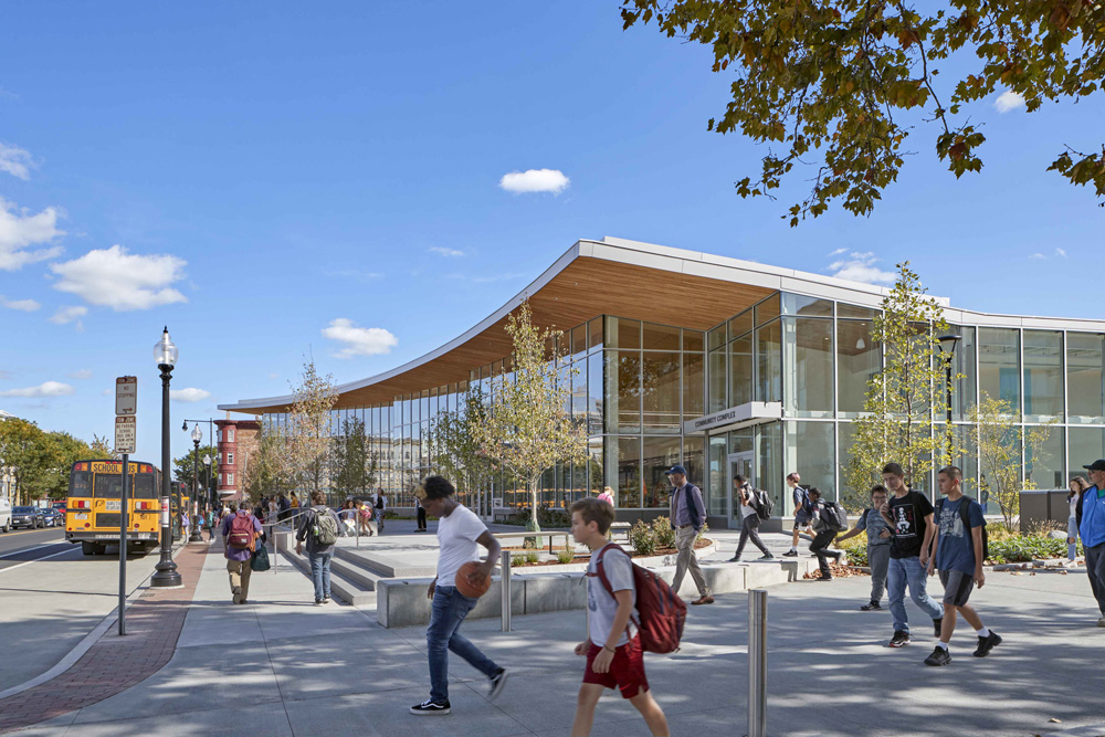 高性能可持续 King Open/Cambridge Street学校和社区综合设施设计欣赏