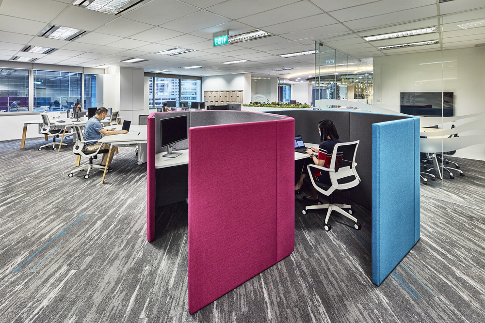 混合办公模式 如新东南亚总部办公环境重塑设计欣赏