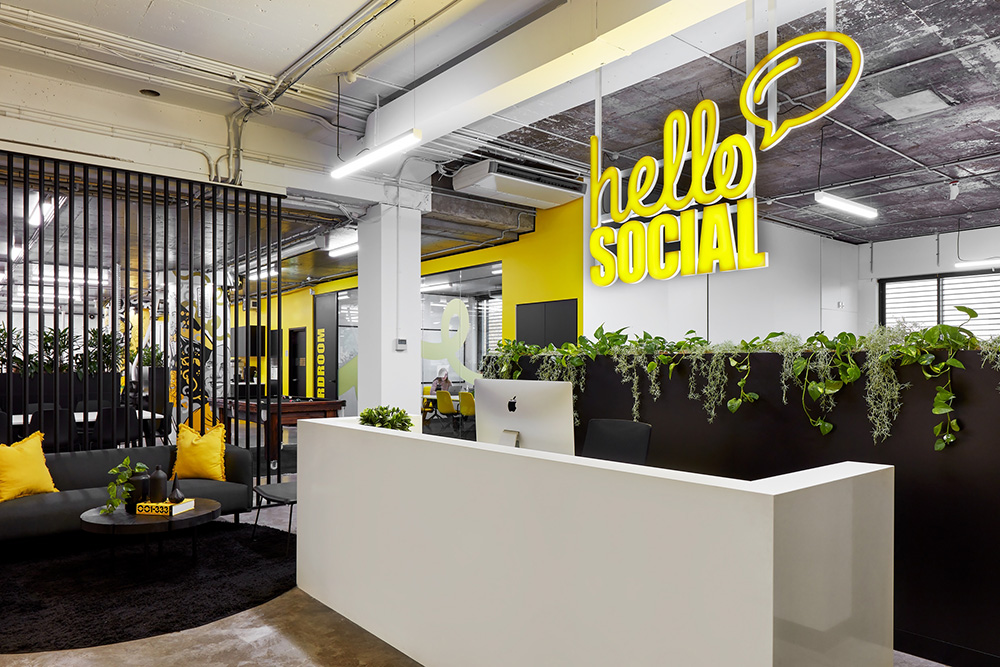 创新活力 社交营销服务商Hello Social澳洲总部扩张设计欣赏