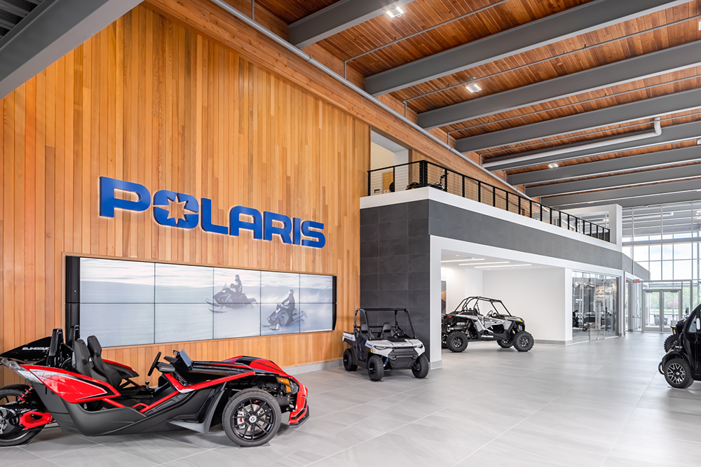 时尚升级 越野赛车顶级制造商Polaris美国总部扩建改造设计欣赏