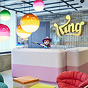 甜美糖果系配色 瑞典游戏开发商King斯德哥尔摩总部设计欣赏