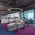 激发创造力的蓝紫色调 新思科技Synopsys研发中心设计欣赏