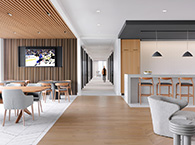 基金公司Thompson Street Capital Partners克莱顿办公 吧台