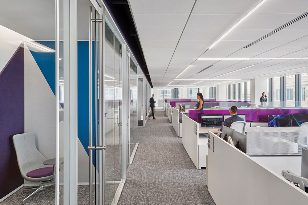 点击浏览大图 蓝色优雅 百年护肤集团Beiersdorf美国总部设计欣赏