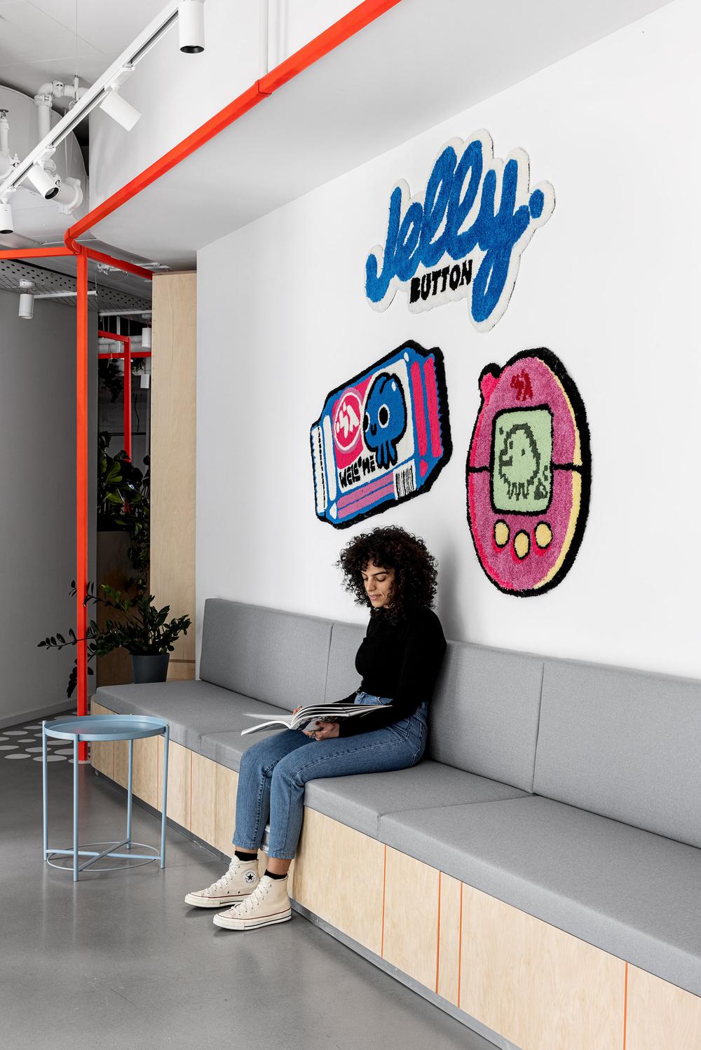 简约工业风 以色列游戏工作室Jelly Button办公设计欣赏