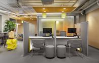 莫斯科Raiffeisen银行创新改造设计 开放办公区