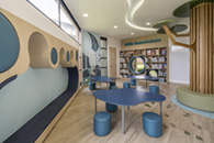 CREA Newman学校开放多元创新设计 阅览区