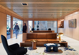 温暖热情 澳洲投资巨头QIC墨尔本办公场所设计