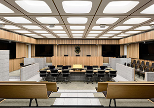 校园设计：Monash法学院蒙纳士模拟法庭设计欣赏