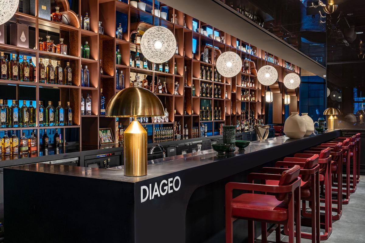 Ӣ߶˾ƷDiageo׶칫ң߶ʱƷʿռ