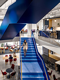 IBM纽约旗舰总部办公 楼梯 IBM纽约旗舰总部办公 楼梯