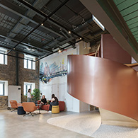 Google都柏林办公 楼梯 Google都柏林办公 楼梯