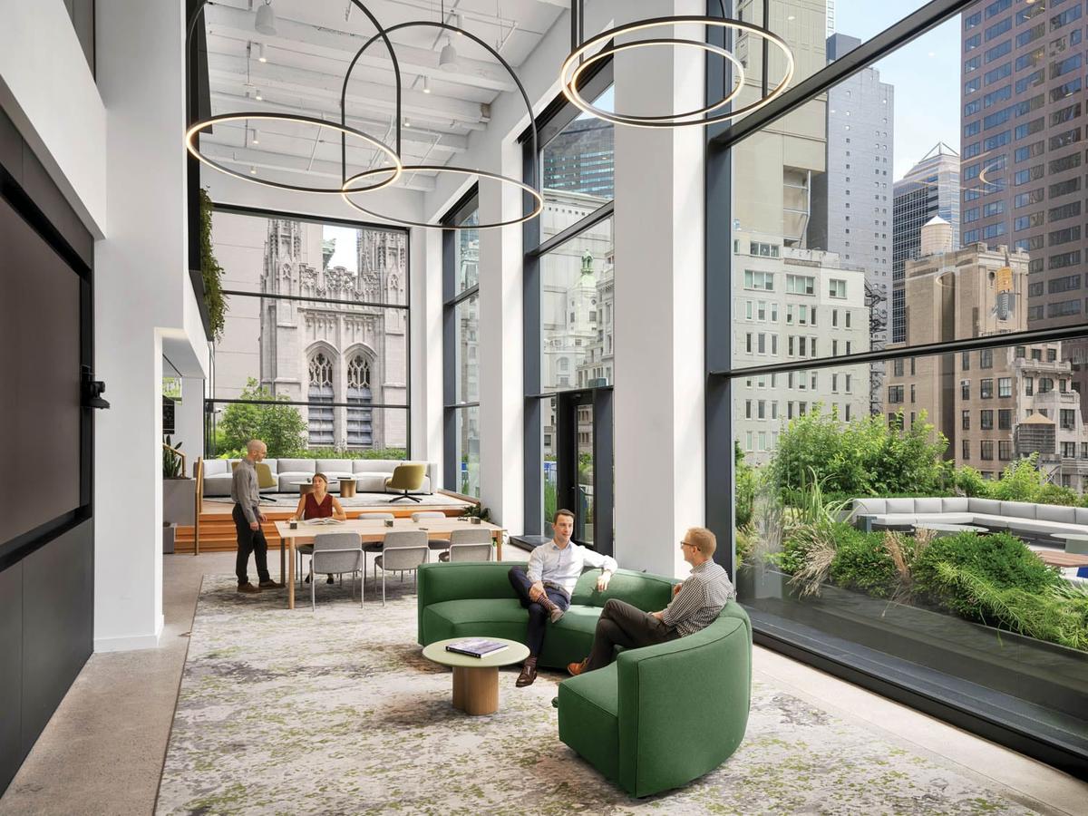 Macquarie����ŦԼ�ܲ���һ��¥�����ܽ��ڰ칫����