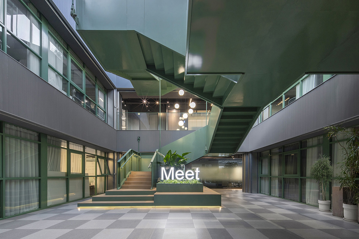 点击浏览大图 上海Meet·华大科技园办公改造:一场自然驱动下的空间共生实践