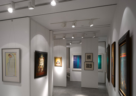 印度新德里艺术画廊设计